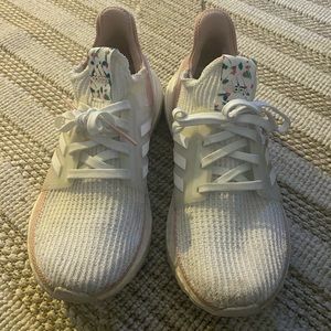 Adidas 2019 Ultraboost Pink/White Floral Size 6.5